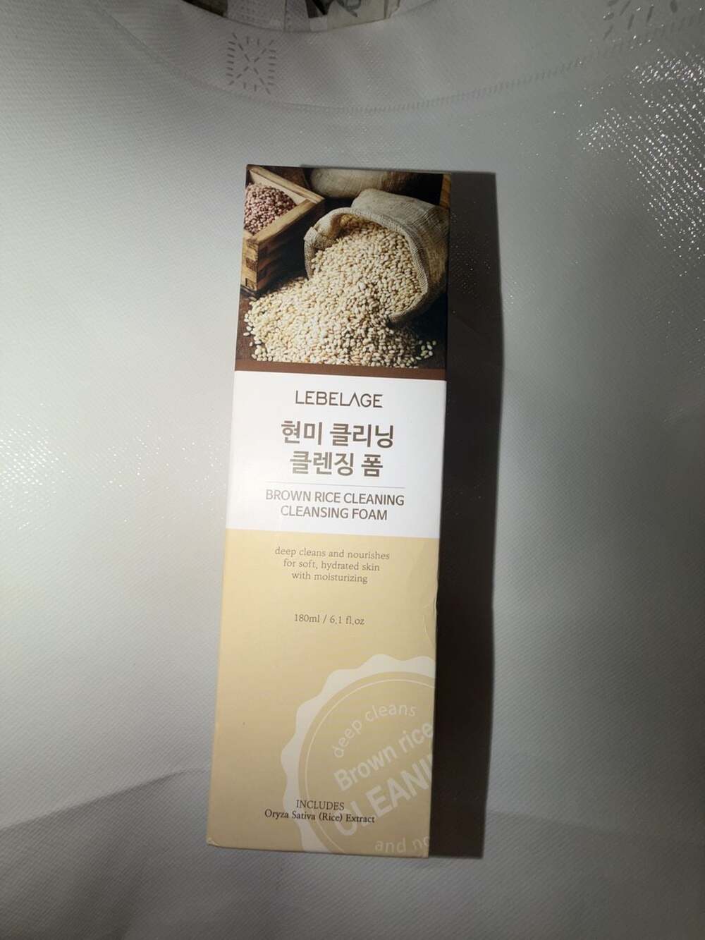 LEBELAGE Brown Rice Cleaning Cleansing Foam 180ml